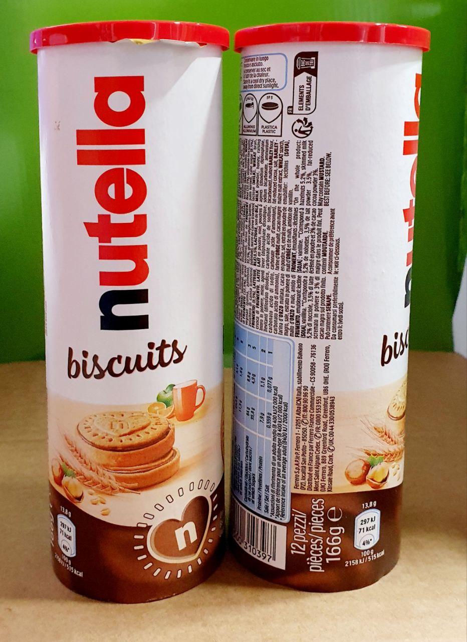 Печиво з нутеллою Nutella Biscuits 166 г., фото 1