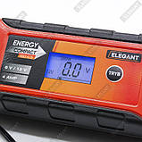 Зарядний пристрій 4А Elegant 100415 6-12V автоматичне імпульсне, фото 2