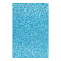 Фоамиран ЭВА голубой с глиттером, 200*300 мм, толщина 1,7 мм, 10 листов