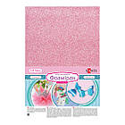 Фоаміран ЕВА рожевий з гліттером, 200*300 мм, товщина 1,7 мм, 10 листів, фото 2