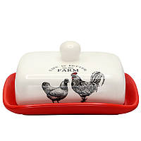 Маслянка керамічна "Ферма" ZFC046 FM