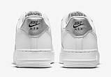 Кроссовки Nike Air Force 1 Low '07 White Metallic Silver DD8959-104  36.5, фото 4