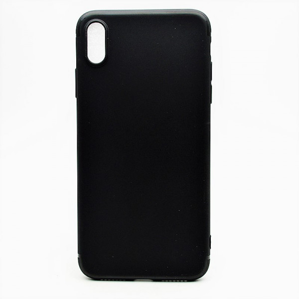 Чохол накладка Slim Matte for iPhone Xs Max Black, фото 1