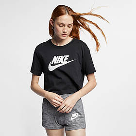 Футболка Nike W NSW TEE ESSNTL CRP ICN FTR BV6175-010  S