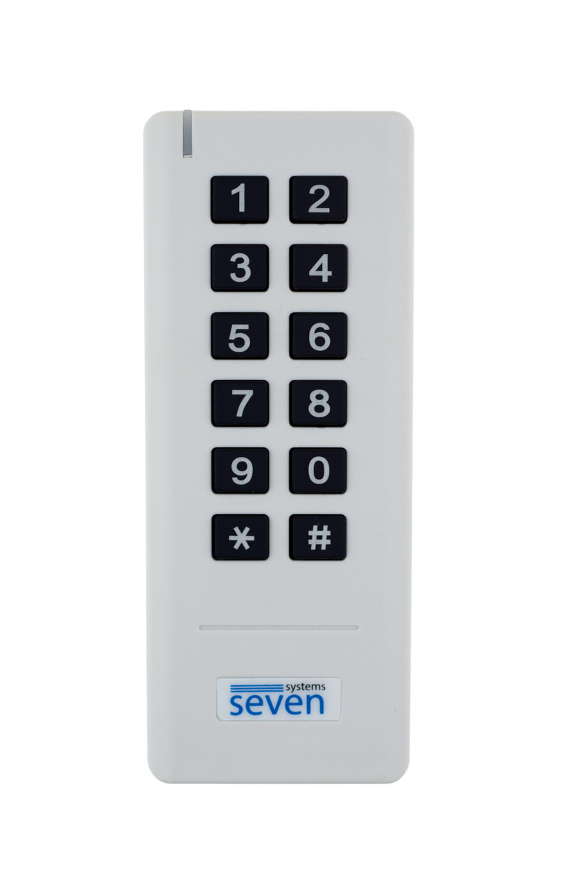 Бездротова клавіатура з вбудованим зчитувачем SEVEN LOCK SK-7712w