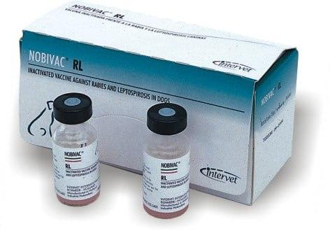 Нобивак RL, вакцина для собак против бешенства и лептоспироза - фото 1 - id-p1760979721
