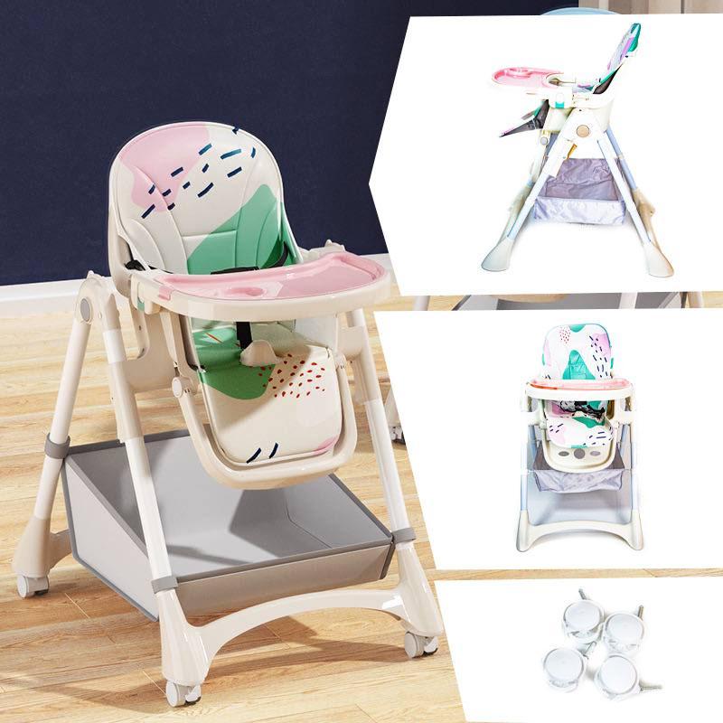 Дитячий стільчик для годування Bambi Pink, фото 1