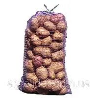 Сітка овочева 28-30кг (45*75) фіолетова для фасування овочів (картопля цибуля тощо )100шт в упаковці