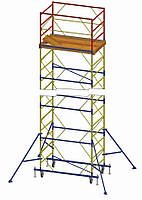 Вышка тура передвижная 1.2х2/Н=6.2м, комплект 1+3