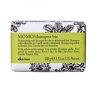 Davines MOMO Shampoo Bar - Увлажняющий жесткий шампунь для сухих или обезвоженных волос 100 г