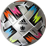 М'яч футбольний Adidas Uniforia Final Euro 2020 League FT8305 (розмір 4), фото 3