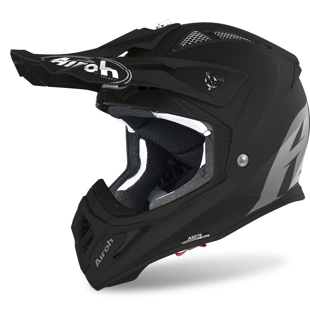 МОТОШОЛОМ ЕНДУРО AIROH AVIATOR ACE BLACK MATT
