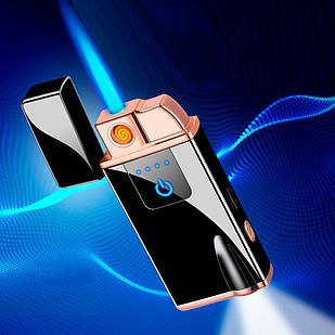 Запальничка usb + форсунка з ліхтариком у подарунковому пакованні