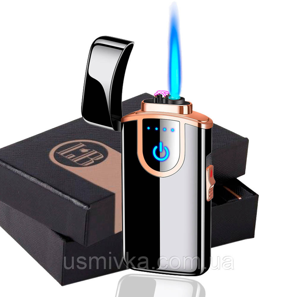 Запальничка usb + форсунка дворежимна в подарунковому пакованні