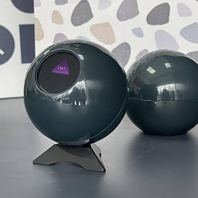 Куля "Magic Ball 8", темно-сіра, 10 см, рос., Шар "Предсказатель"