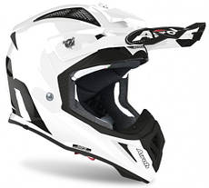 МОТОШОЛОМ ЕНДУРО AIROH AVIATOR ACE WHITE GLOSS