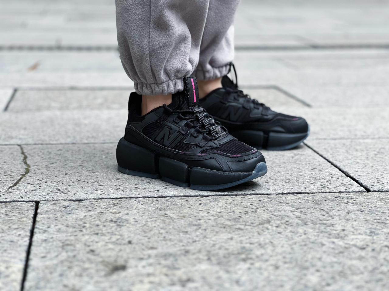 Кросівки жіночі New Balance Vision Racer Jaden Smith "Black Pink" / MSVRCJSH (Розмір:36,38)