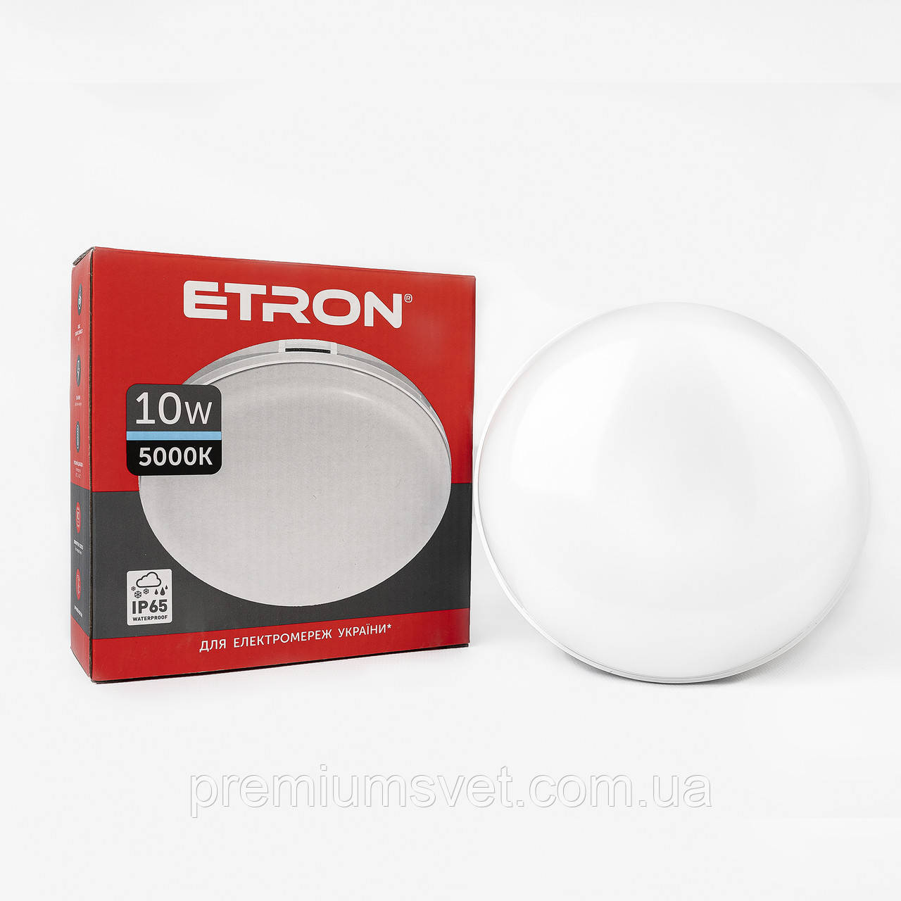 Світильник с/діод 1-EСP-502-C ETRON 10W 5000K коло