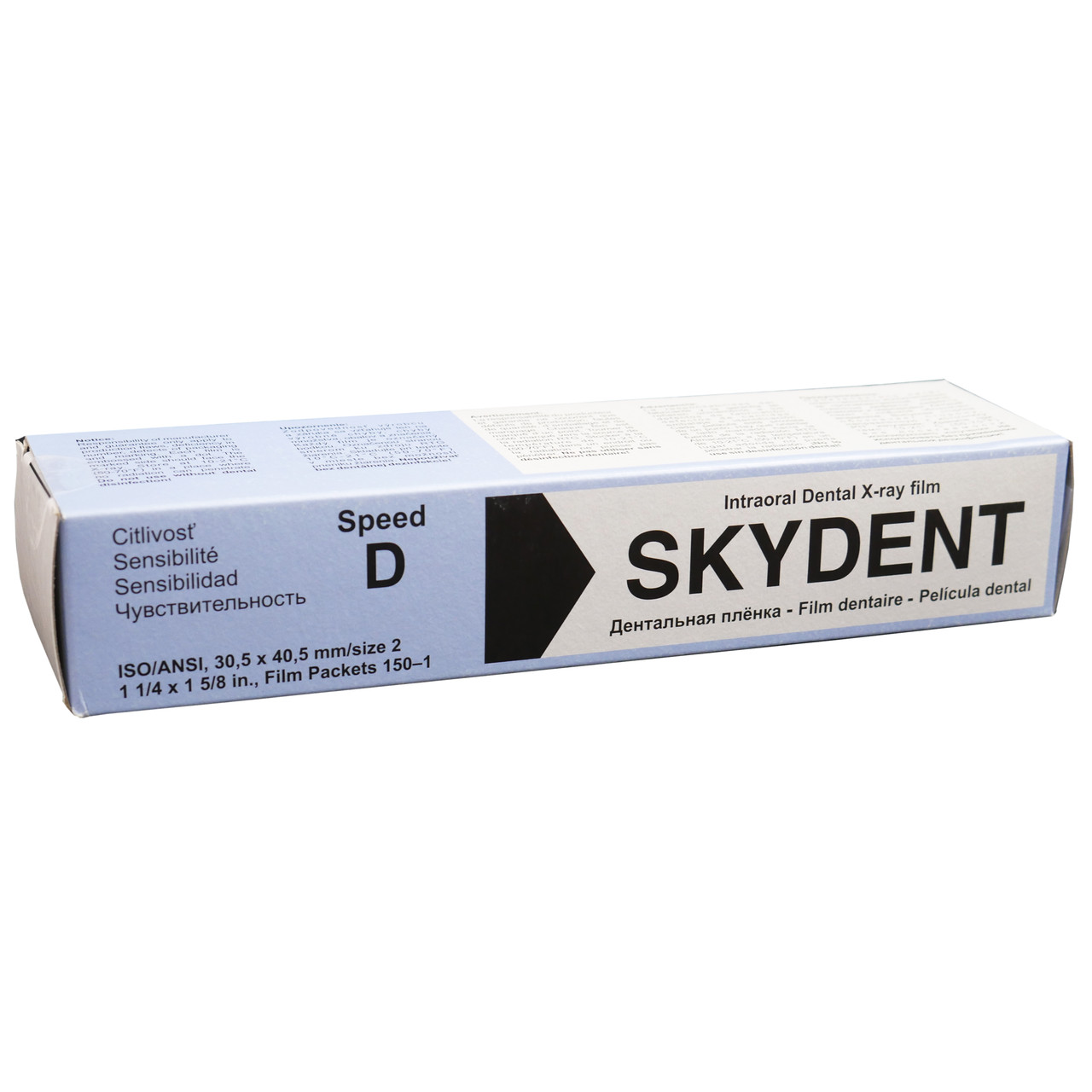 D-Speed, плівка рентгенівська дентальна, 3x4см, 150шт, SKYDENT