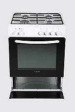 Плита газова з електродуховкою Ventolux GE GE 6060 ES 3F (WH) біла, фото 6