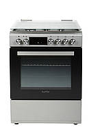 Газова плита з електродуховкою Ventolux GE 6060 CS 6TC (X) неіржавка сталь 60 см