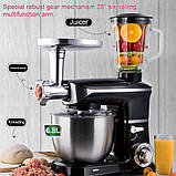 Кухонний комбайн RAF 3 в 1 Тестоміс М'ясорубка Блендер, фото 4
