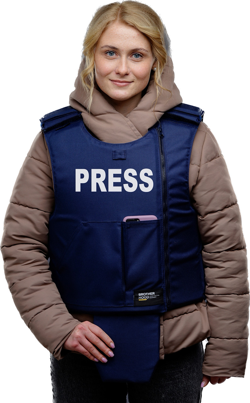 1 клас захисту Балістичний протиуламковий жилет Brotherhood BV-1 Press НВМПЕ UHMWPE, фото 1