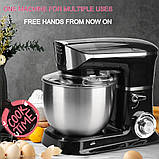 Кухонний комбайн RAF 3 в 1 Тестоміс М'ясорубка Блендер, фото 3