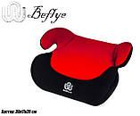 Автомобільний бустер для дітей BeFlye, група 2/3 (9-36 кг). Червоний колір, фото 2