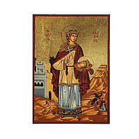 Писана ікона Святої Варвари великомучениці 12 Х 18 см