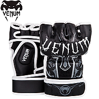 Перчатки для ММА и единоборств Venum Gladiator 3.0 MMA Gloves Black White
