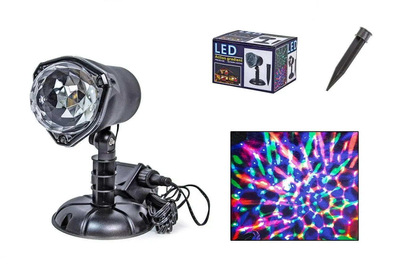 Лазерний новорічний проектор XX-MQ, фото 1