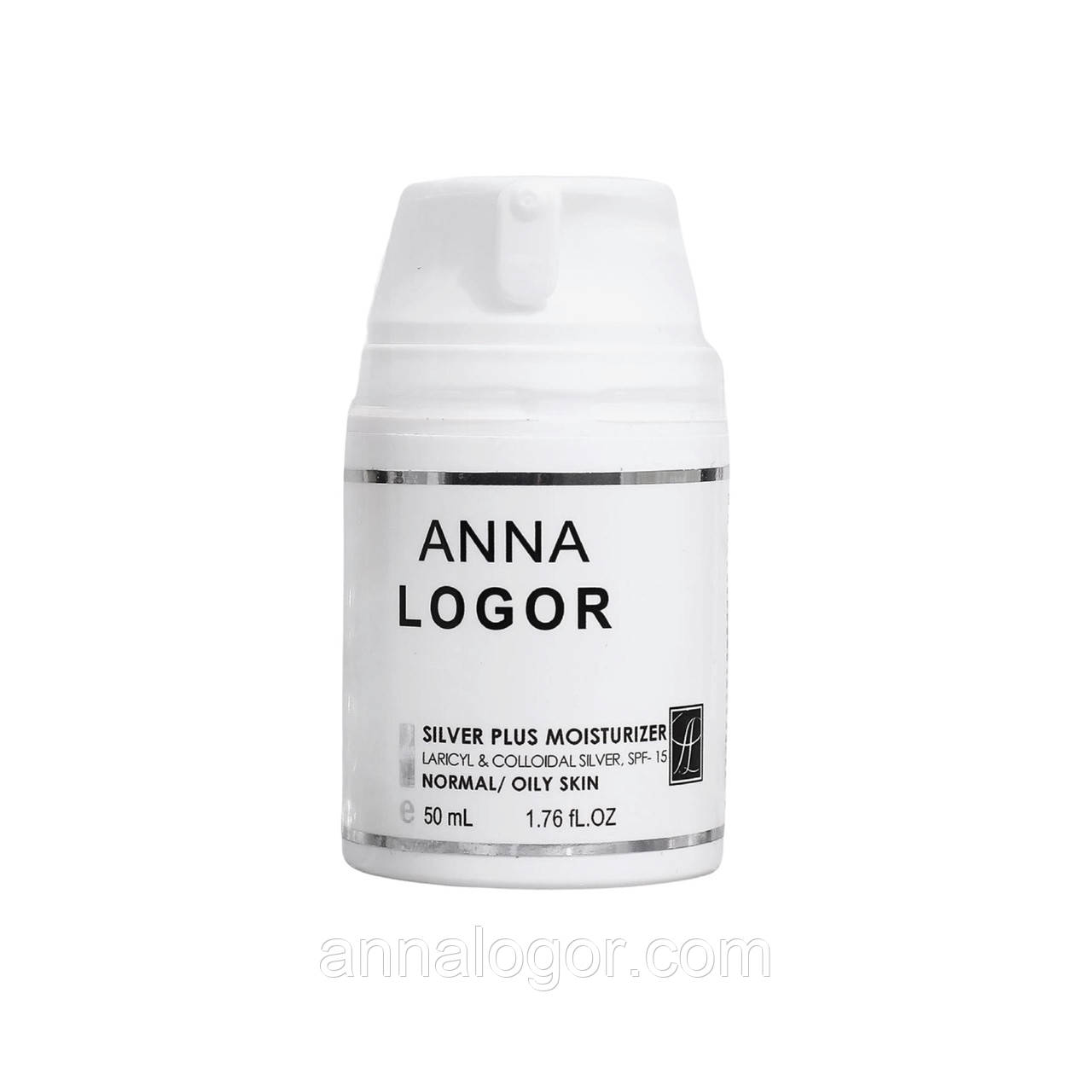 Крем зволожуючий з колоїдним сріблом Art.323 Anna Logor Silver Plus Moisturizer 50 мл