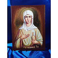 Именная икона Святая Иоанна (Иванна) Мироносица 14 Х 19 см