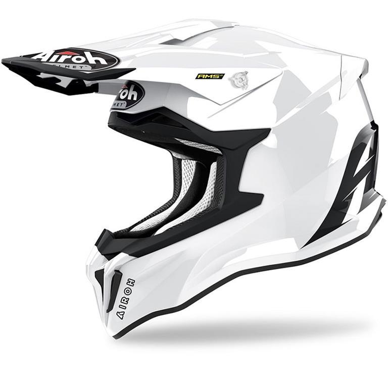 МОТОШОЛОМ ЕНДУРО AIROH STRYCKER WHITE GLOSS