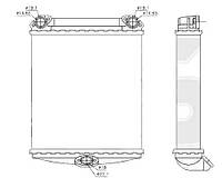 Радиатор печки Mercedes 124 1984-1996 (E-CLASS)