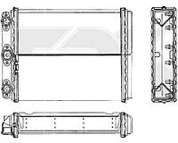 Радиатор печки Mercedes W124 E-Class (FPS)