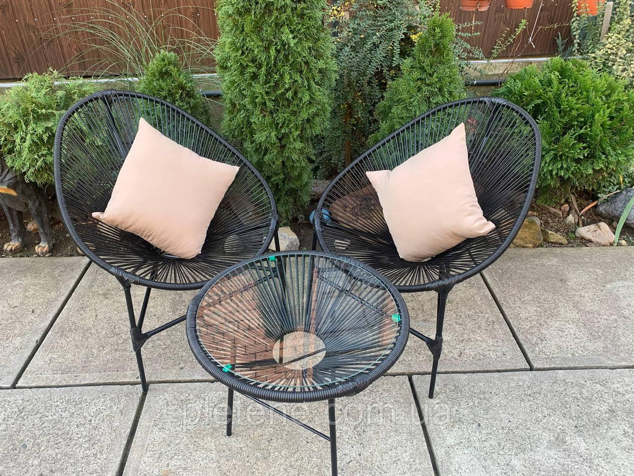 Набір з штучного ротангу Акапулько, фото 1