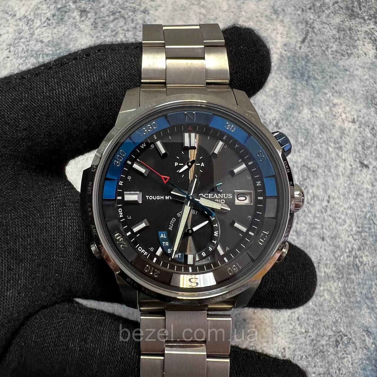 Чоловічий годинник Casio Oceanus Cachalot OCW-P1000-1AJF