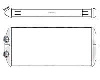 Радиатор печки Citroen Berlingo, Peugeot Partner (08-15) (FPS)