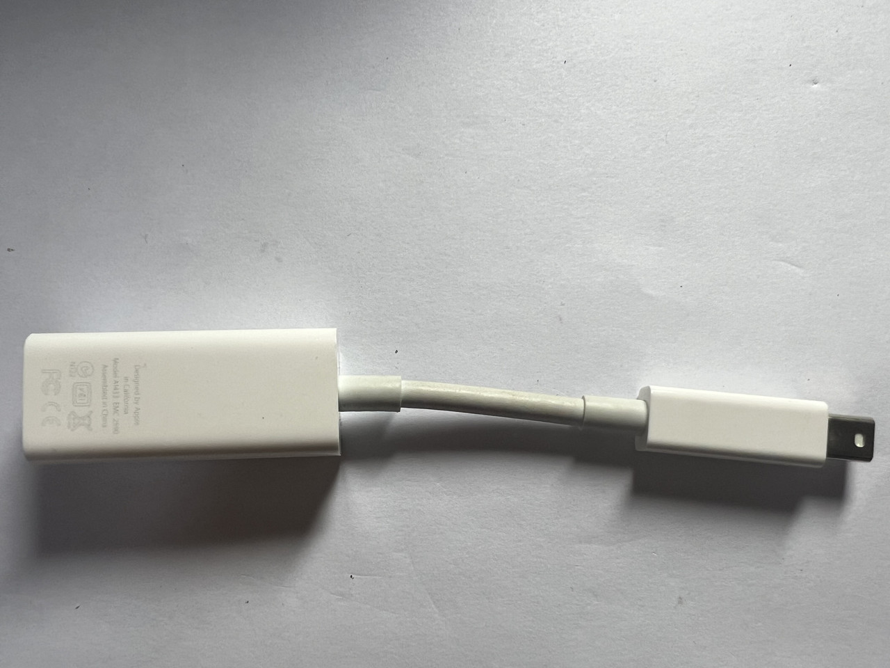 Thunderbolt to Gigabit Ethernet Adapter Apple A1433