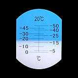 Рефрактер RTM-50 ATC для визначення температури замерзання антифризу, омивача (-50-0 °C), фото 2