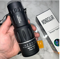 Монокуляр Bushnell 16x52 PowerView монокль, Бушнел, підзорна труба з чохлом подвійним фокусуванням оптика Sta