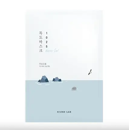 Зволожуюча гелева маска для обличчя Round Lab 1025 Dokdo Water Gel Mask Sheet 1 шт, фото 1