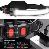 Ліхтарик налобний XQ-T1C 26LED USB (велосипедний), фото 2