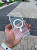 Прозорий чохол для iPhone 13 Pro max MagSafe case Силіконовий, фото 5