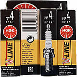 Свічки запалювання "NGK V-Line №4 ( ВР6Е) оригінал ваз 2101 2102 2103 2104 2105 2106 2107, фото 4