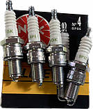 Свічки запалювання "NGK V-Line №4 ( ВР6Е) оригінал ваз 2101 2102 2103 2104 2105 2106 2107, фото 3