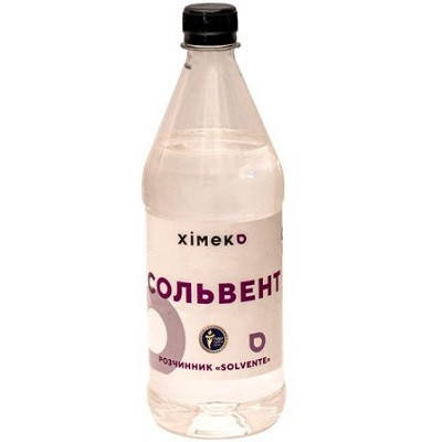Розчинник SOLVENTE "Хімеко", 1л, фото 1