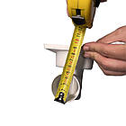 Душовий трап горизонтальний D50, 100*100мм решітка нерж. сталь, гідрозатвор, фото 9